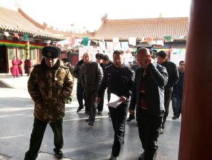 玉泉区提前部署大召等寺院春...