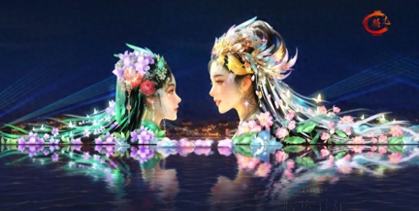 玉泉新春彩灯亮化工作正在有...